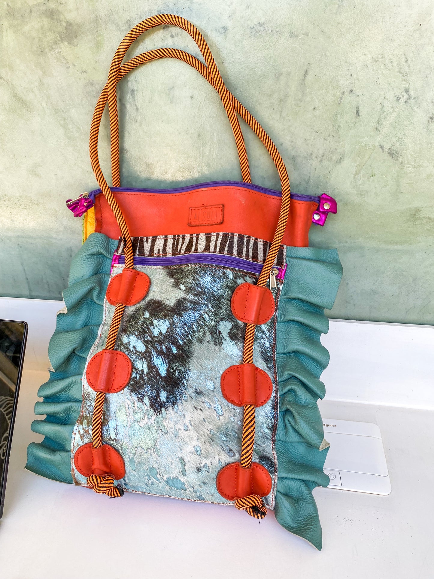 Alicia Laptop Bag : Leather Handbag Design Workshop