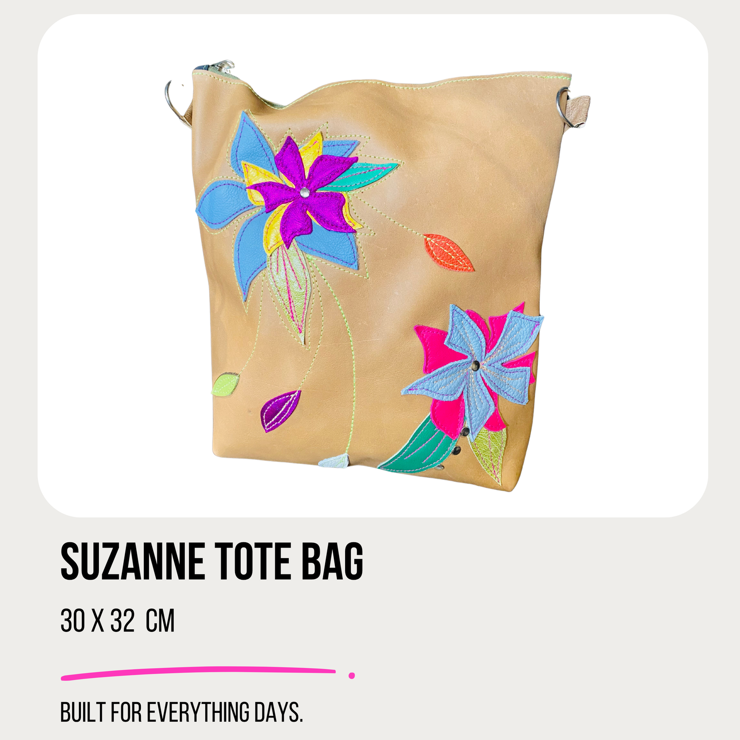 Suzanne Tote Bag : Leather Handbag Design Workshop