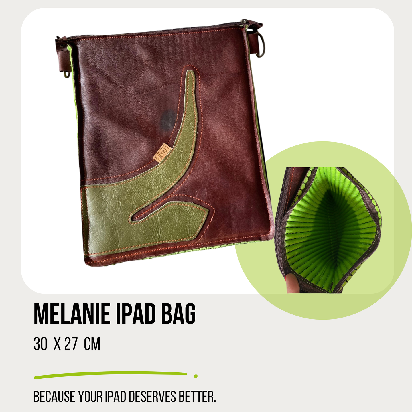 Melani iPad Bag : Leather Handbag Design Workshop